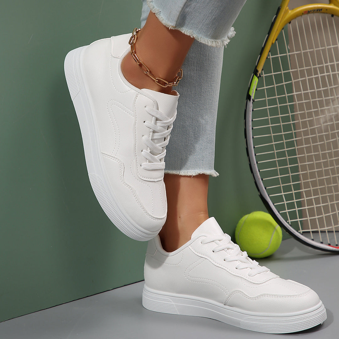 Dame Sporty Sneakers med luftig mesh-overflade og støddæmpende sål Stilla