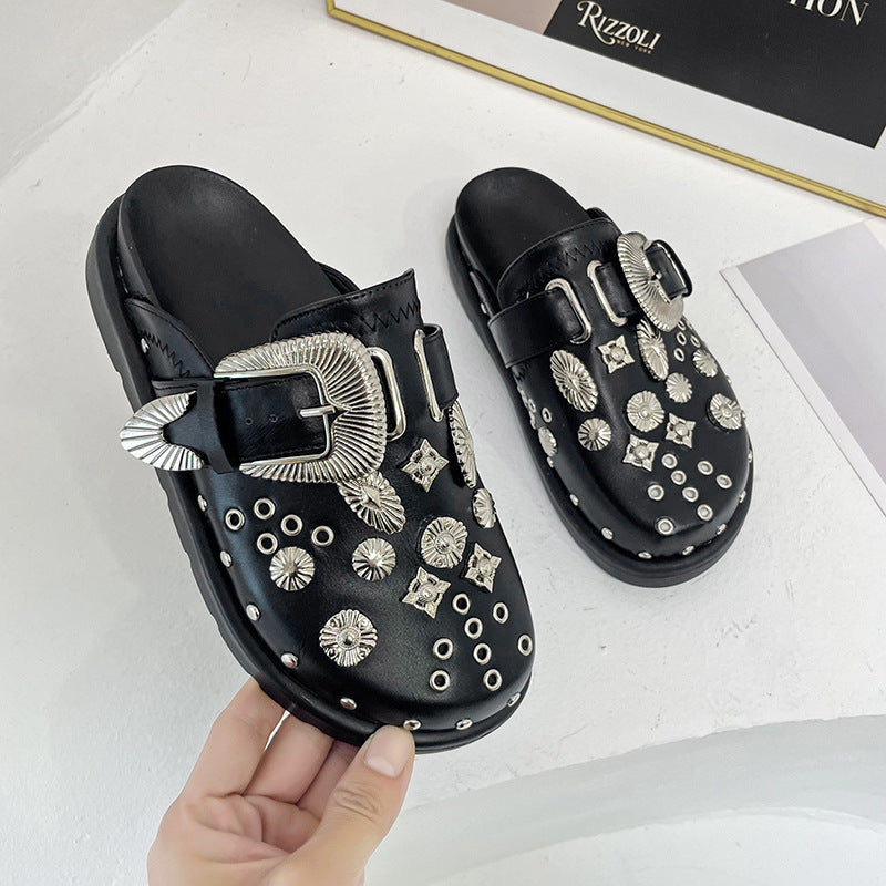 Dame mokasiner med trendy prydsten-design og luksuriøs komfort Stilla