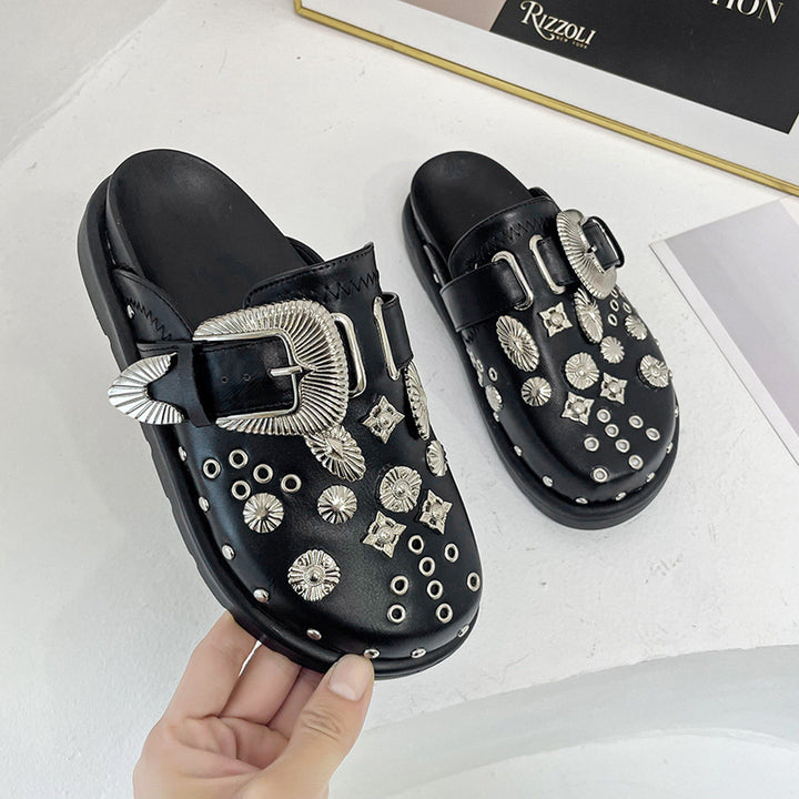 Dame mokasiner med trendy prydsten-design og luksuriøs komfort Stilla