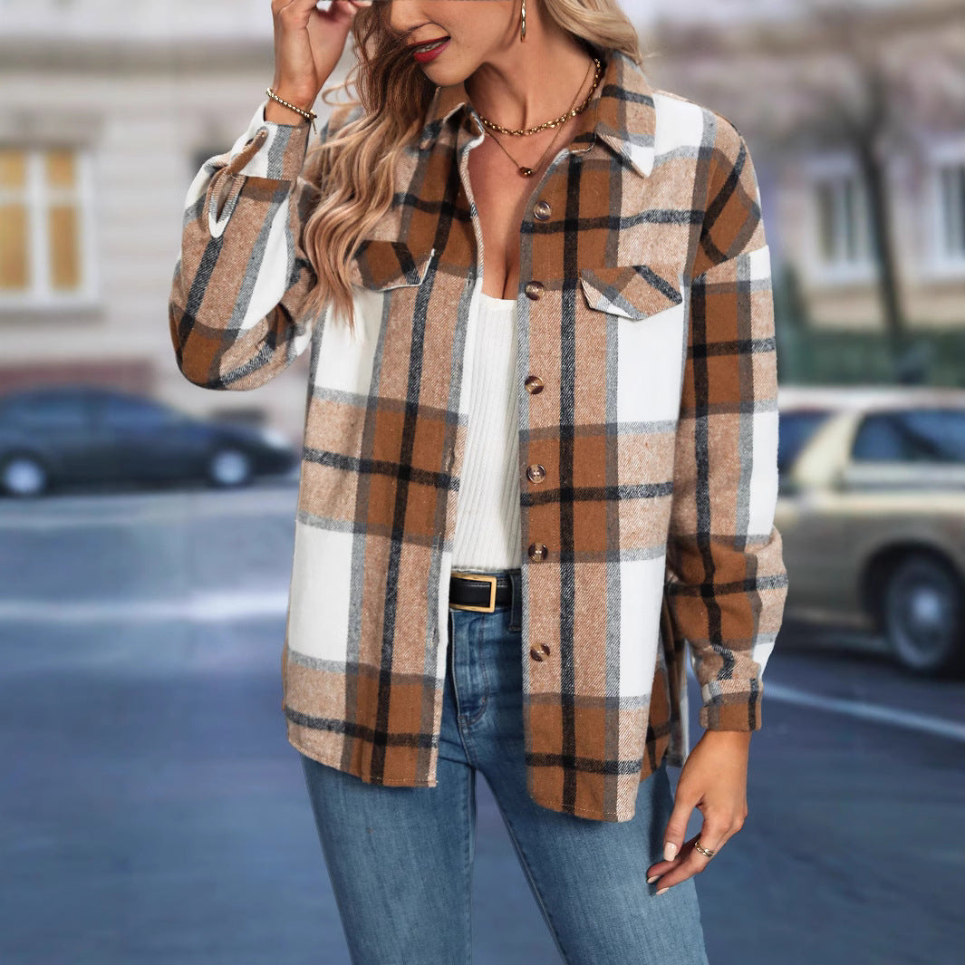 Dame Ternet Overshirt Stilla