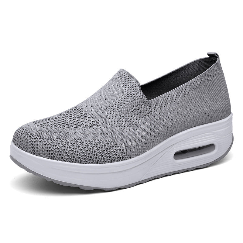 Dame Slip-On Sneakers med luftdæmpning og respirabelt overmateriale Stilla