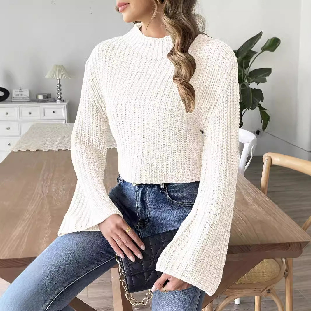Dame Grovstrik Pullover Stilla