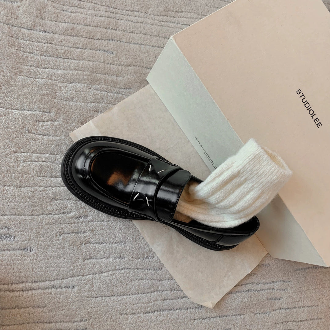 Dame Elegante Mokkasiner med robust profil og komfortsål Stilla