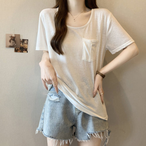Femme Relaxed Fit Lomme T-Shirt Stilla