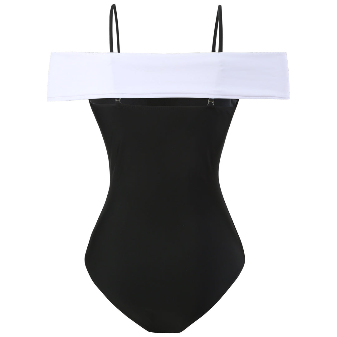 Dame Én-delt Badeoutfit med elegant Sløjfe-detalje Stilla