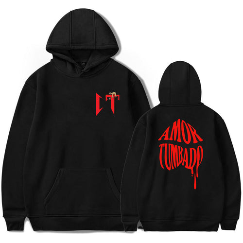 Damer hoodie med kreativ tekst Skovae