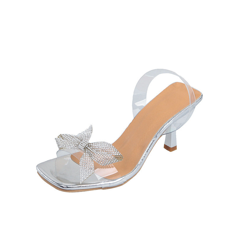 Dame elegante sandaler med smykkedetaljer Stilla