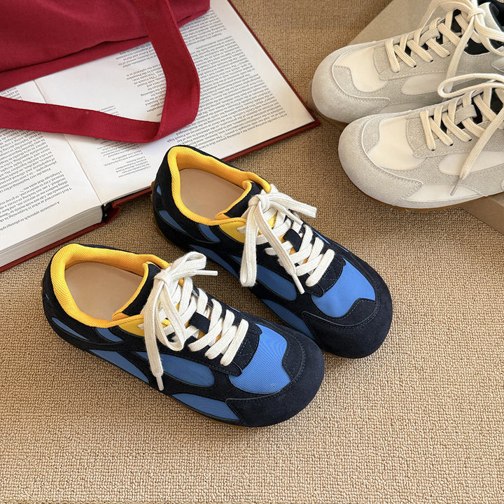 Femme Suesde- og Læder-Lifestyle-Sneakers Stilla