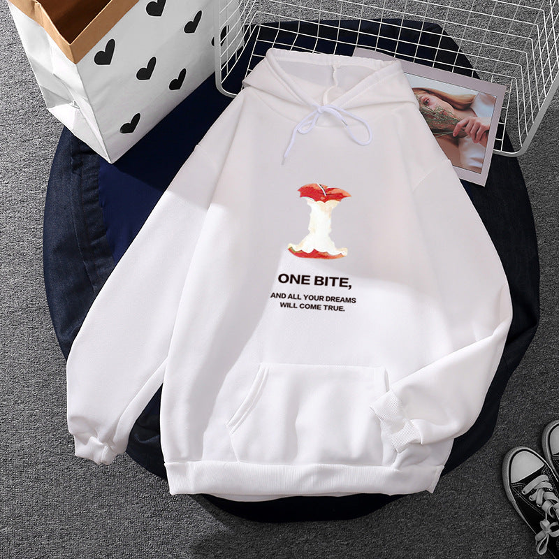 Kvinder hoodie med frugtig vandmelon motiv Stilla