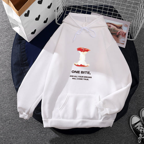 Kvinder hoodie med frugtig vandmelon motiv Stilla