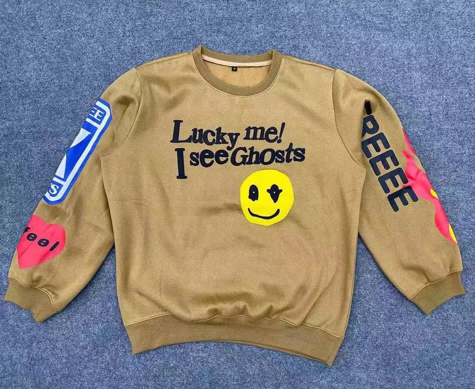 Herre sweatshirt med farverigt grafikdesign Stilla