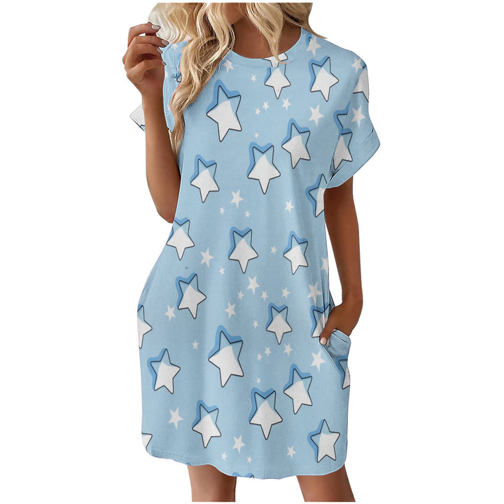 Dame Fritid Blomst Print Shift Kjole Stilla