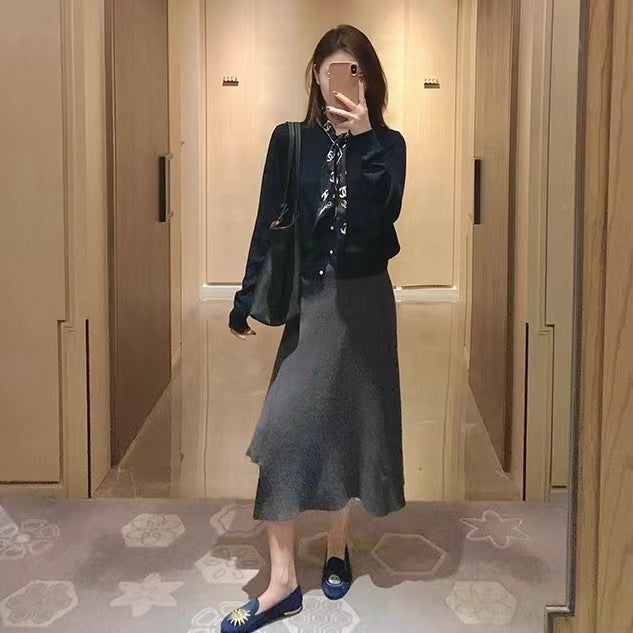 Femme Broderet Fløjl Slippers Stilla
