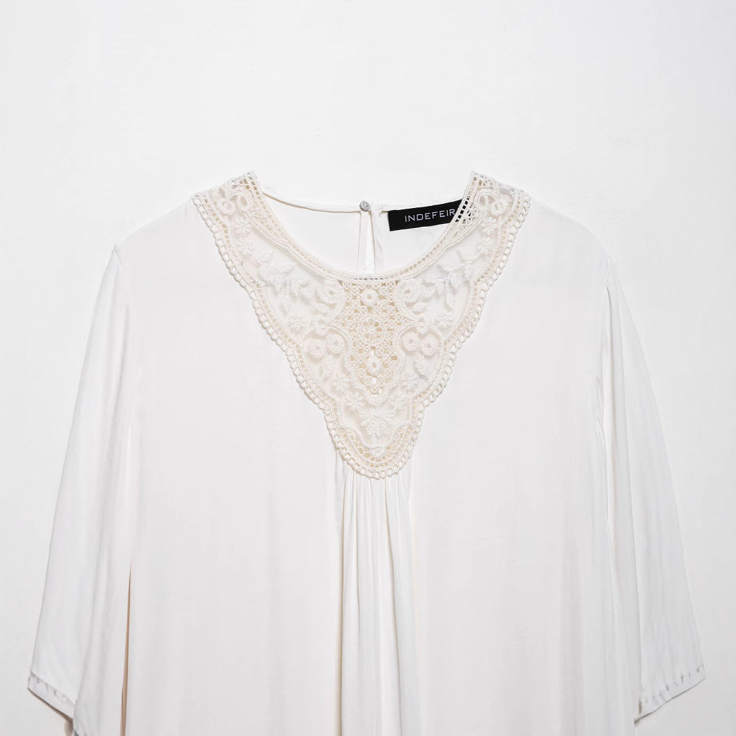 Femme Bohemian Glockenærmer Bluse Stilla
