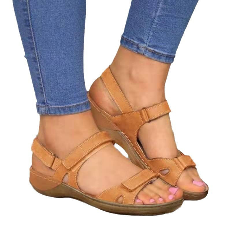 Dame Komfortable Sandaler med justerbare remme og åndbar sål Stilla
