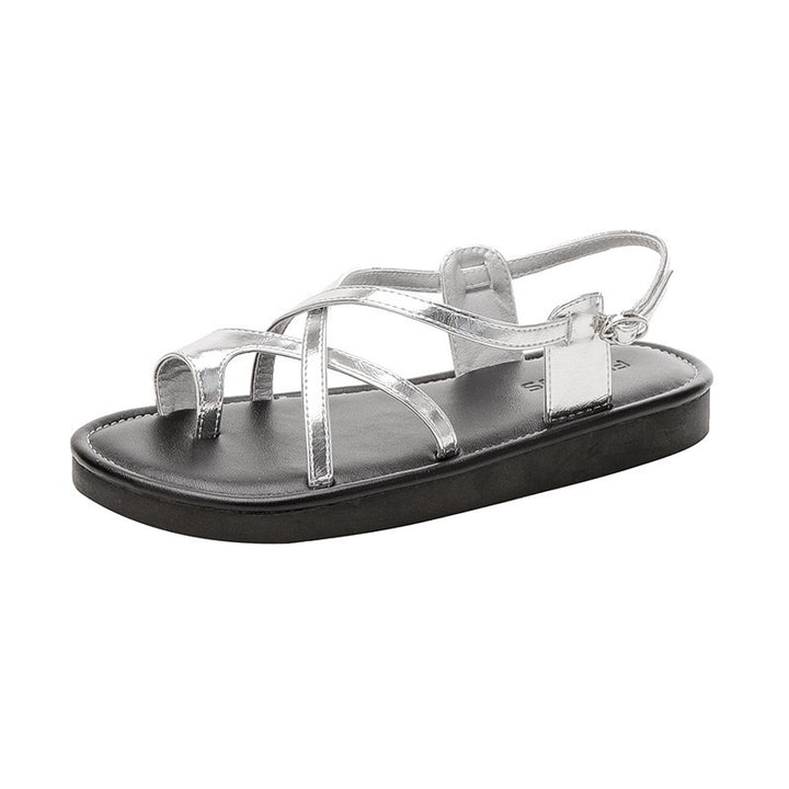 Dame Riemchen Slide Sandaler med justerbar spænde Stilla