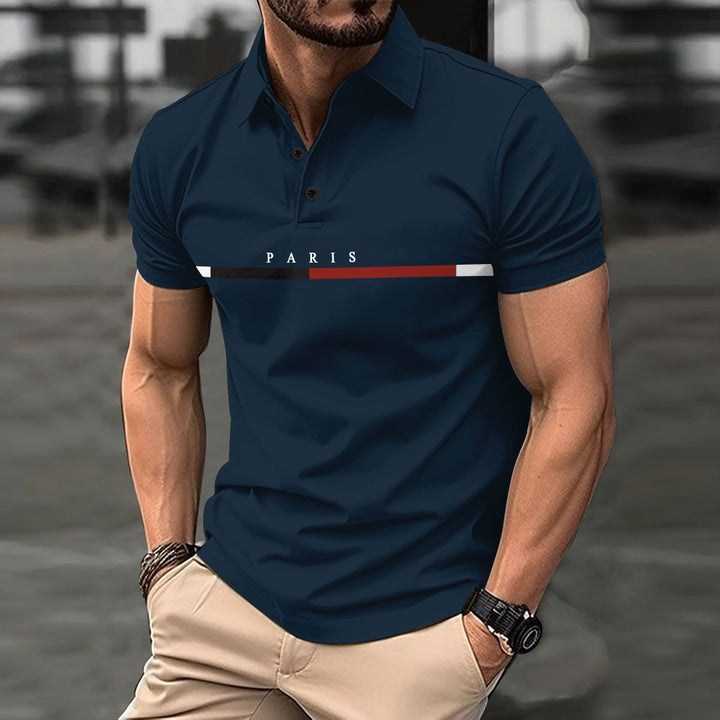 Herre Fritids Polo T-Shirt Stilla
