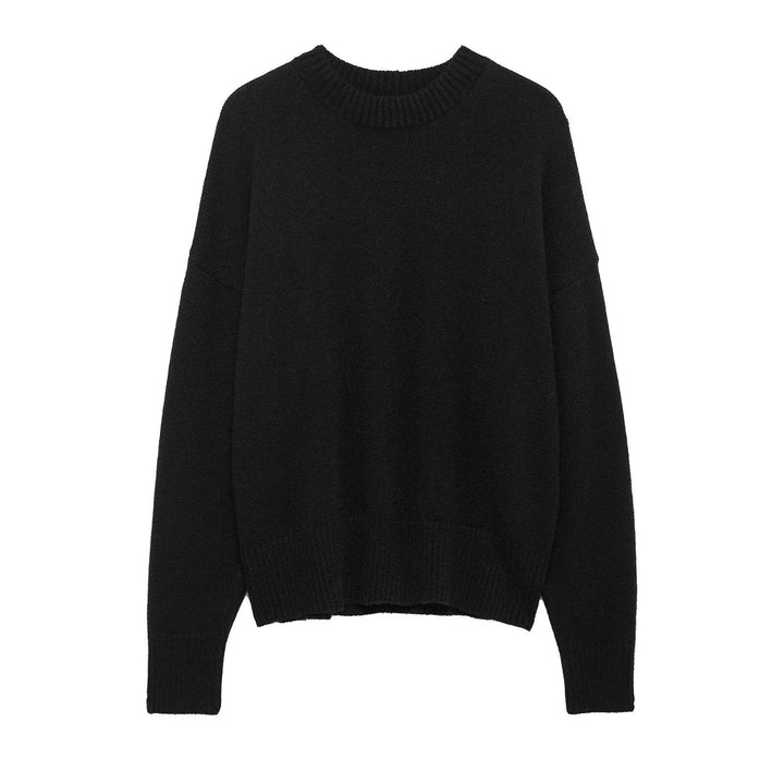 Kvinders strikkede sweater lavet af kvalitets merinould Stilla