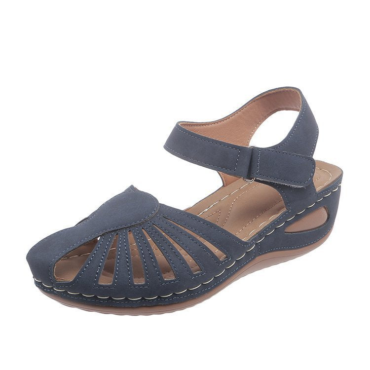 Dame Komfortable Sandaler med moderne Gitter-design og justerbar rem Stilla
