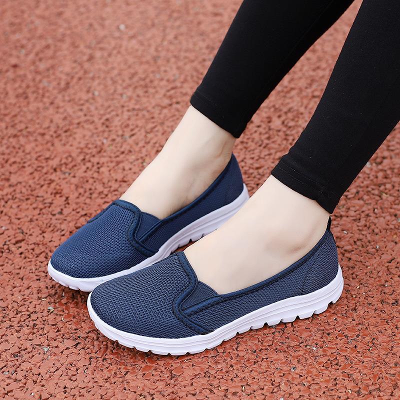 Dame Let Slip-On Gå Sko Stilla