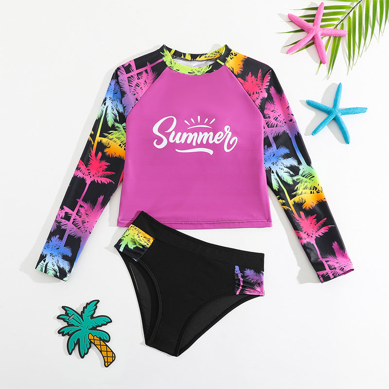 Dame Langærmet Sommer Rash Guard Sæt Stilla