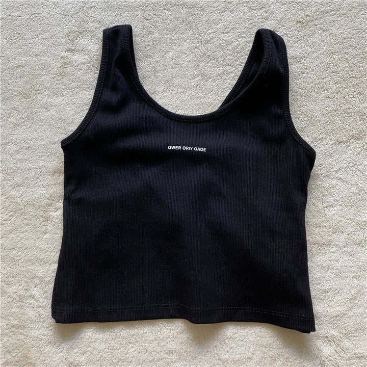 Femme Casual Ribbet Tanktop Stilla