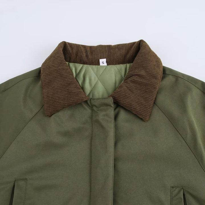 Femme Cozy Langvarig Utility-Jakke Stilla