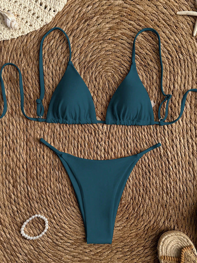 Dame bikini sæt med legende tie-dye mønster Skovae