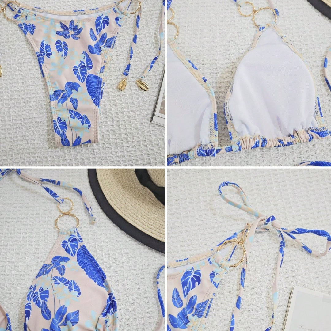 Dame trekant-bikini-sæt Stilla 1750840287