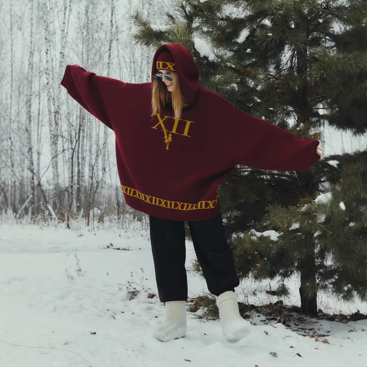 Kvinders oversized hoodie Stilla