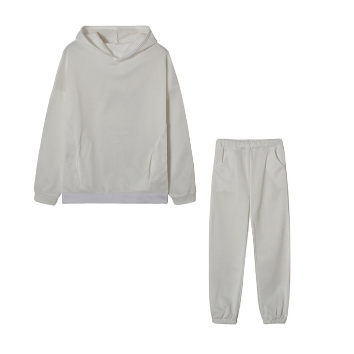 Kvinders sporty hoodie og joggingbukser sæt Stilla