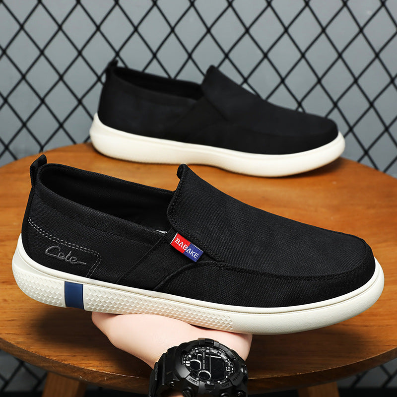 Herrer Behagelige Slip-On Sneakers med støddæmpende sål og slidstærk overdel Stilla