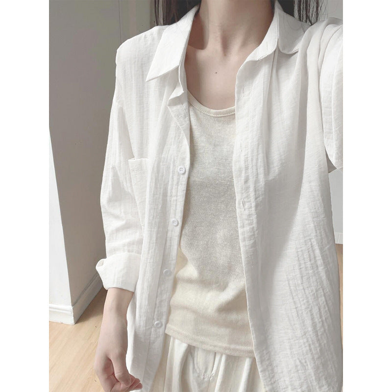 Femme Let Lag Knapshirt Stilla