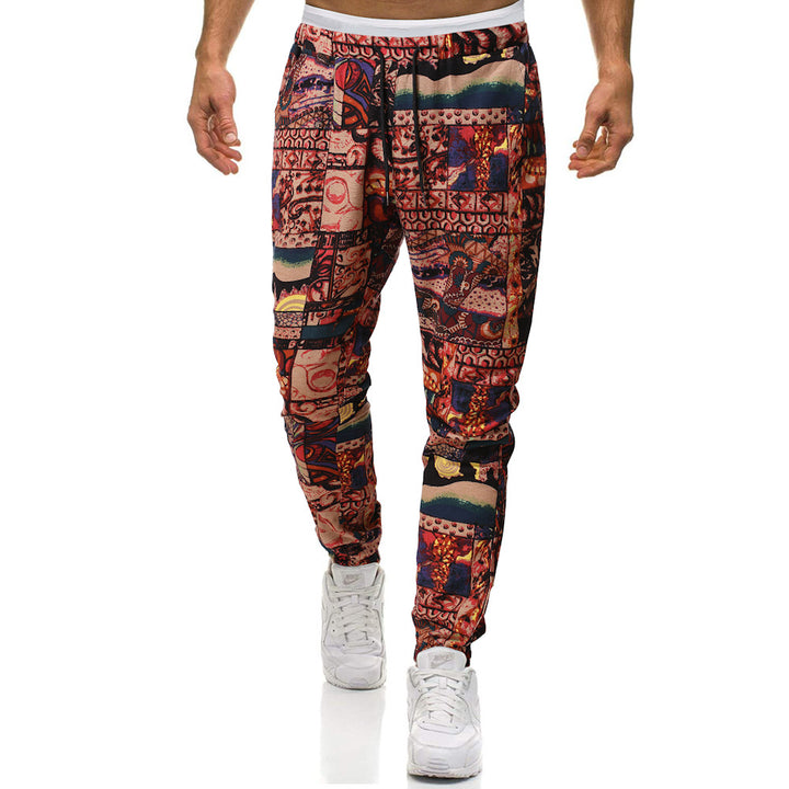 Herrer Stilfuld Urban Mønster Jogger-bukser Stilla