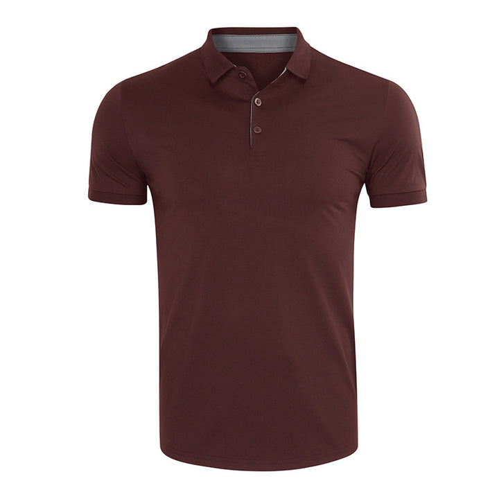 Herrer Polo-Shirt lavet af åndbart funktionsmateriale med UV-beskyttelse Stilla