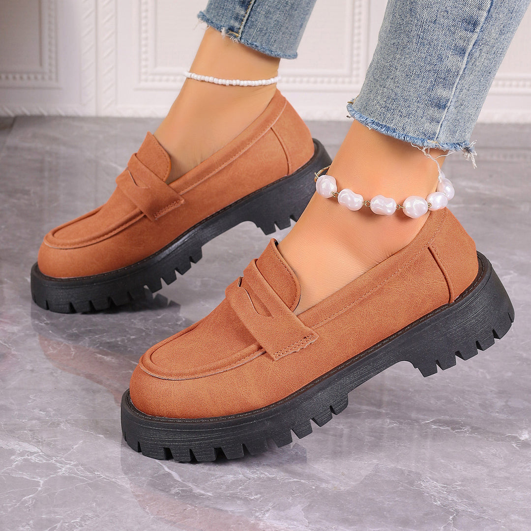 Damer Loafers med robust profil og blødt overmateriale Stilla