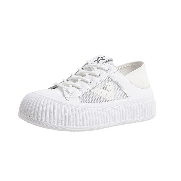 Dame Åndbare Sneakers med futuristisk Mesh-overflade og stabil sål Stilla