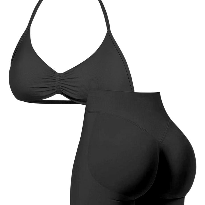 Dame Sporty Bikini med polstret top og høj talje Skovae