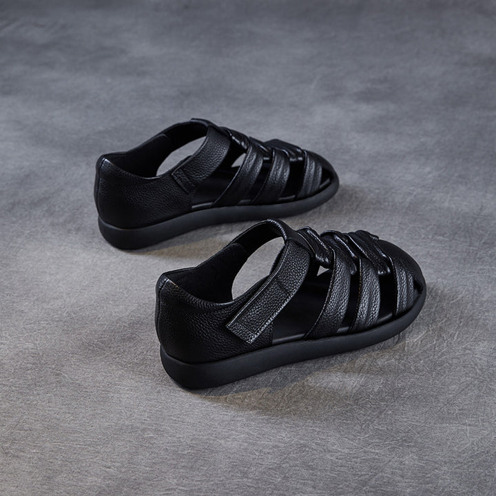 Dame Komfort Læder Walking Sandaler Stilla