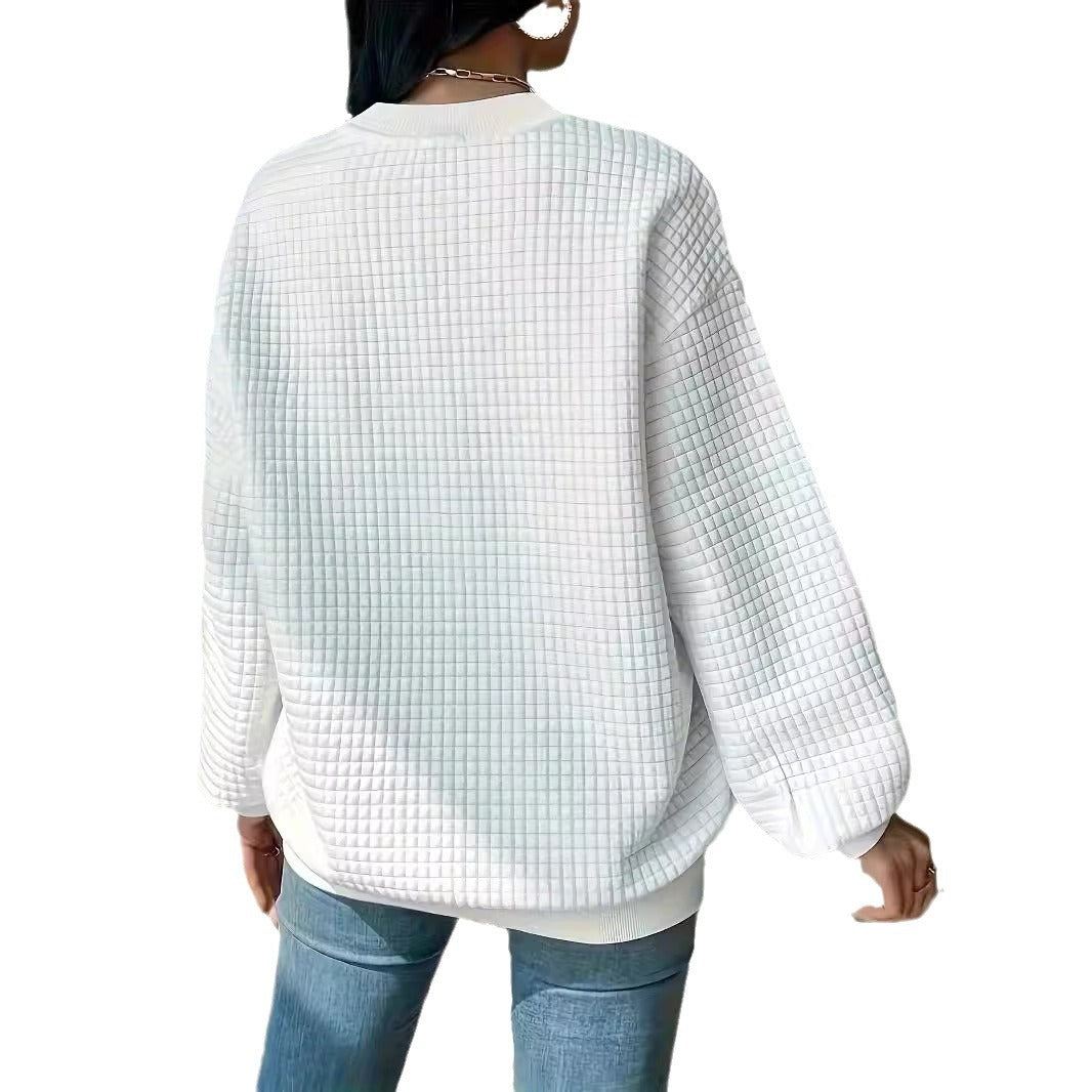 Dame Struktureret Sweatshirt Stilla