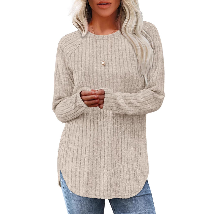 Dame alsidig strikpullover Stilla