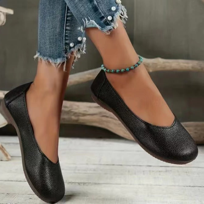 Dame klassiske Slipper Ballerinaer Stilla