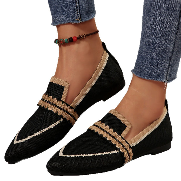 Dame mode og åndbare slippers med elegant pyntesyning Stilla