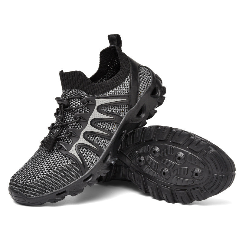 Herrer Let Mesh Aqua Sneakers Stilla