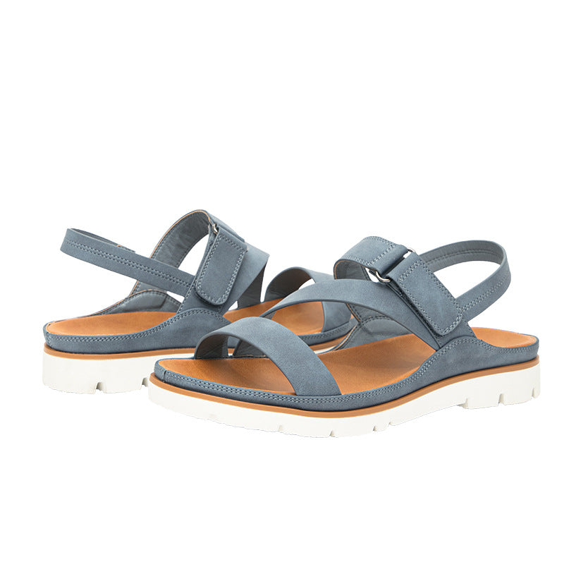 Dame komfort-sandaler med justerbart remdesign og dæmpende sål Stilla
