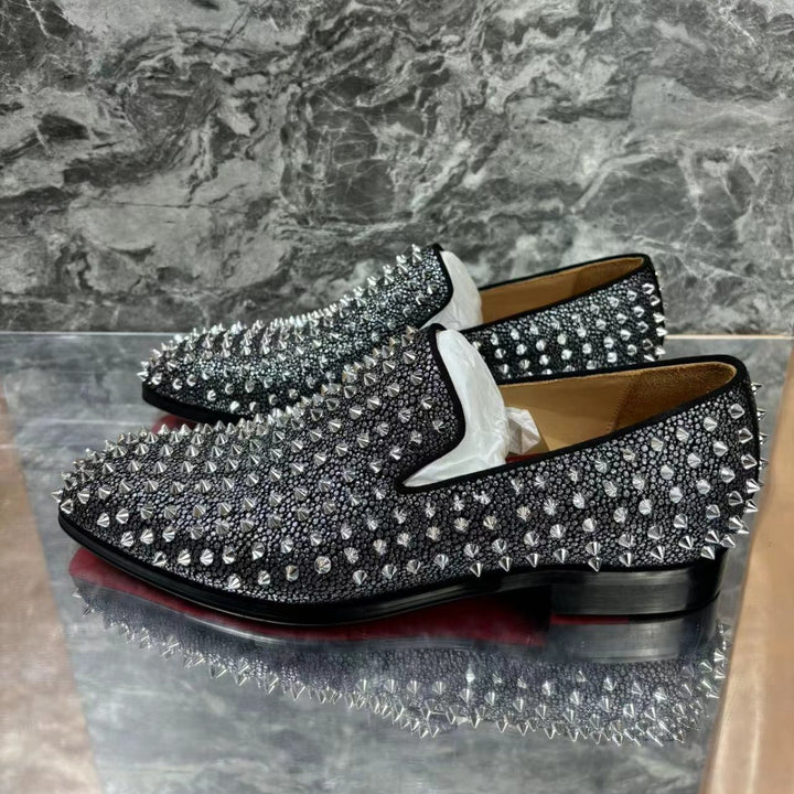 Herrer Luxe Nitter Slip-On Sko Stilla