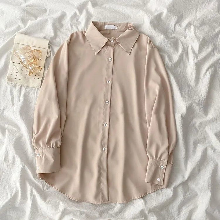 Kvinders elegante bluse med voluminøse ærmer Stilla