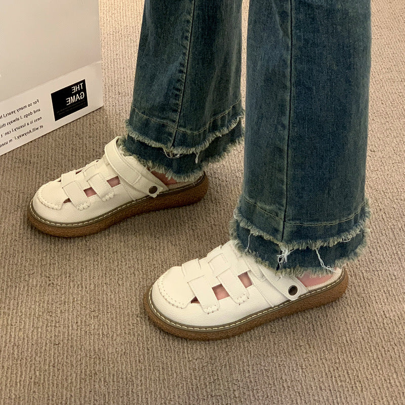 Dame Komfort-sandaler med moderigtigt remdesign og skridsikker sål Stilla