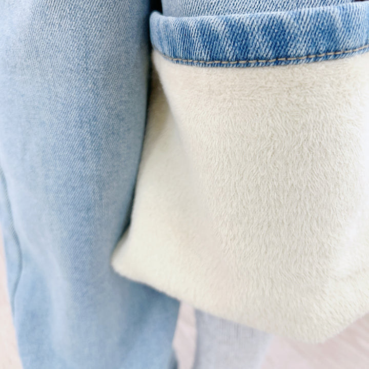 Dame Løst skårne jeans med høj talje og afslappet pasform Stilla