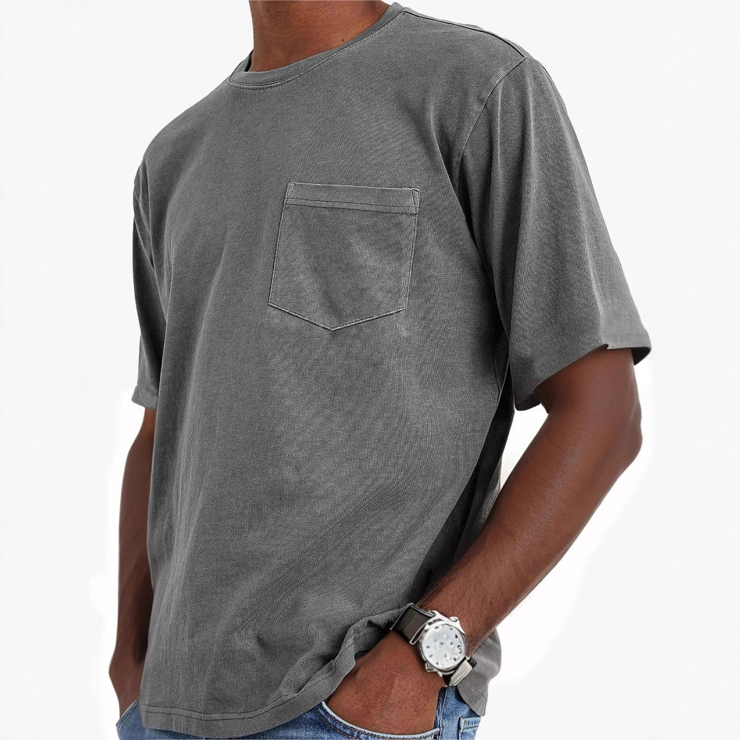 Herre Fritid Pocket T-Shirt Stilla